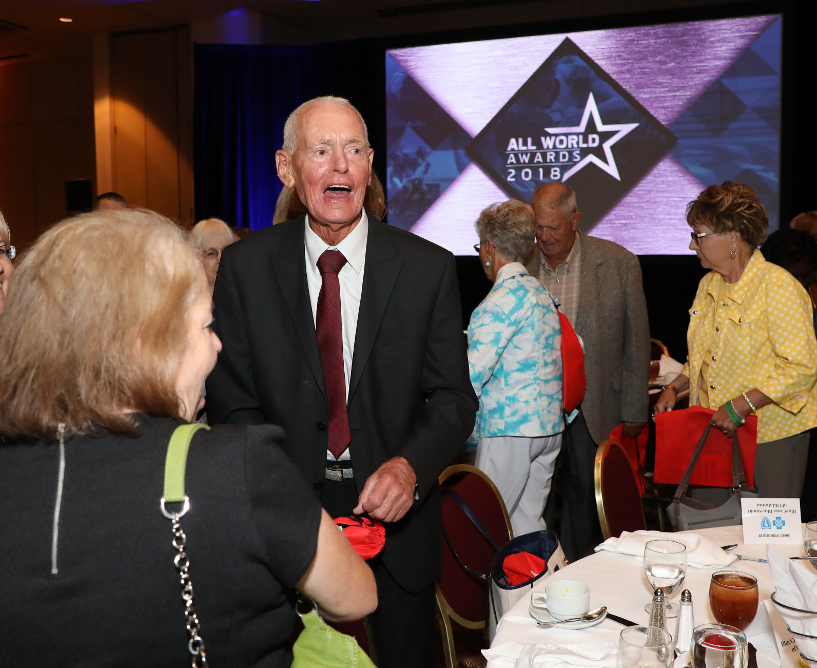 Joe Gilbert at 2018 All-World Awards